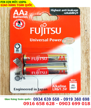 Pin AA 1,5V Fujitsu LR6-FU-W Universal Power chính hãng Made in Indonesia